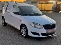 Gebraucht Skoda Roomster 75 PS (55 kW) 2010 Weiß Van / Kleinbus
