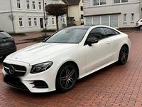 Gebraucht Mercedes E220 AMG line 194 PS (142 kW) 2017 Weiß Coupé