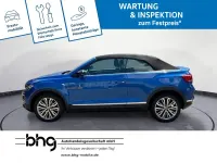 Gebraucht VW T-Roc Cabriolet Style 150 PS (110 kW) 2021 Blau Cabrio