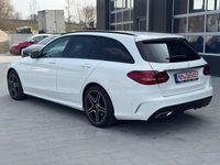 Gebraucht Mercedes C220 AMG line 194 PS (142 kW) 2019 Weiß Limousine