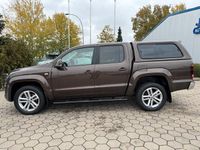 Gebraucht VW Amarok Highline 258 PS (189 kW) 2018 Braun Pickup