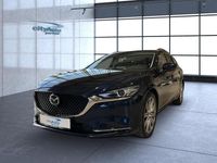 Gebraucht Mazda 6 Exclusive-Line 194 PS (142 kW) 2024 Deep crystal blue perleffekt (metallic) Kombi