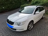 Gebraucht Skoda Superb 140 PS (102 kW) 2011 Weiß Kombi