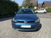 Second-hand VW Golf VII Highline 150 CP (110 kW) 2015 Albastru Berlinǎ