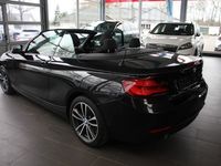 Gebraucht BMW 218 Sport Line 136 PS (100 kW) 2019 Schwarz Cabrio