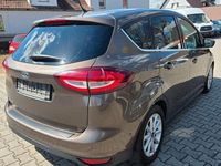 Gebraucht Ford C-MAX Titanium 120 PS (88 kW) 2016 Toffeebraun metallic Van / Kleinbus