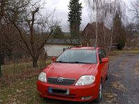 Gebraucht Toyota Corolla 90 PS (66 kW) 2003 Rot Kombi