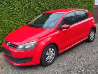 Gebraucht VW Polo Trendline 60 PS (44 kW) 2011 Flashrot Kleinwagen