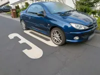 Gebraucht Peugeot 206 CC 105 PS (77 kW) 2006 Blau Cabrio