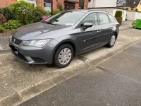 Używany Seat Leon ST Reference 110 KM (80 kW) 2015 Szary Kombi