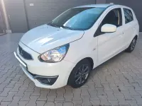 Gebraucht Mitsubishi Space Star Basis 71 PS (52 kW) 2017 Weiß Kleinwagen