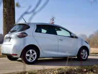 Usata Renault Zoe Intens 100 kW (136 CV) 2019 Bianco Utilitaria