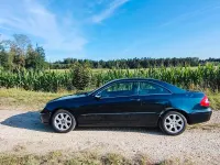 Gebraucht Mercedes CLK200 Elegance 163 PS (119 kW) 2004 Blau Coupé