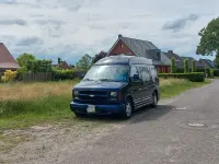 Gebraucht Chevrolet Express 245 PS (180 kW) 2001 Blau Van / Kleinbus