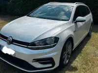 Gebraucht VW Golf VII R-line 110 PS (80 kW) 2017 Weiß Kombi