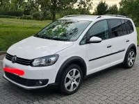 Gebraucht VW Touran Cross 140 PS (102 kW) 2013 Weiß Van / Kleinbus