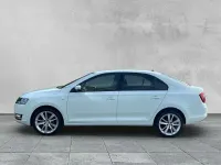 Gebraucht Skoda Rapid Clever 110 PS (80 kW) 2019 Weiß Kleinwagen