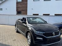 Gebraucht VW T-Roc Cabriolet 110 PS (80 kW) 2021 Schwarz Cabrio
