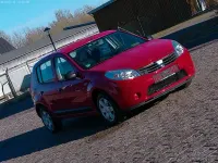 Gebraucht Dacia Sandero Ambiance 75 PS (55 kW) 2009 Rot Limousine