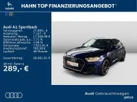 Gebraucht Audi A1 Sportback Advanced Plus 116 PS (85 kW) 2025 Navarrablau metallic Kleinwagen