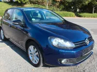 Gebraucht VW Golf VI Style 122 PS (89 kW) 2011 Blau Kleinwagen