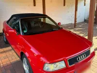 Gebraucht Audi 80 150 PS (110 kW) 1998 Rot Cabrio