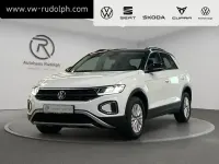 Gebraucht VW T-Roc Life 116 PS (85 kW) 2022 Pure white/deep black perleff SUV