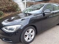Gebraucht BMW 116 136 PS (100 kW) 2011 Schwarz Kleinwagen
