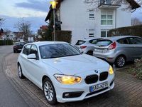 Gebraucht BMW 116 Advantage 116 PS (85 kW) 2017 Weiß Kleinwagen