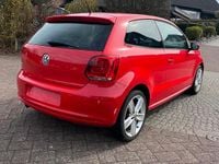 Second-hand VW Polo 86 CP (63 kW) 2010 Roșu Hatchback