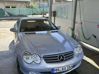 Gebraucht Mercedes SL500 306 PS (225 kW) 2002 Blau Cabrio