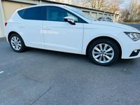 Gebraucht Seat Leon 130 PS (95 kW) 2020 Weiß Kleinwagen