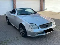 Gebraucht Mercedes SLK200 163 PS (119 kW) 2001 Silber Cabrio