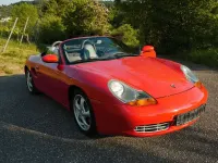 Gebraucht Porsche 986 Boxster 220 PS (161 kW) 2000 Rot Cabrio