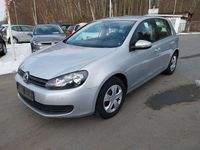 Gebraucht VW Golf VI Comfortline 105 PS (77 kW) 2010 Silber Kleinwagen