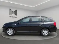 Gebraucht Dacia Logan MCV 75 PS (55 kW) 2014 Schwarz Kombi