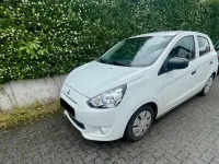 Gebraucht Mitsubishi Space Star 71 PS (52 kW) 2015 Weiß Kleinwagen