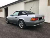 Gebraucht Mercedes SL500 326 PS (239 kW) 1991 Silber Cabrio