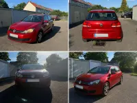 Gebraucht VW Golf V 102 PS (75 kW) 2009 Rot Kombi