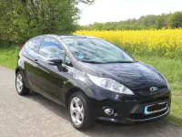 Gebraucht Ford Fiesta Titanium 82 PS (60 kW) 2010 Schwarz Limousine