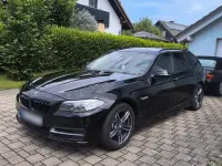 Gebraucht BMW 525 Luxury Line 218 PS (160 kW) 2014 Schwarz Kombi