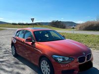 Gebraucht BMW 118 143 PS (105 kW) 2015 Orange Kleinwagen
