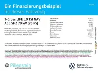 Gebraucht VW T-Cross Life 95 PS (69 kW) 2024 Grau SUV