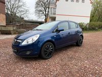 Gebraucht Opel Corsa 90 PS (66 kW) 2008 Blau Kleinwagen