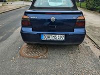 gebraucht VW Golf Cabriolet 4 1.6 Karmann dunkelblau 101ps Benzin