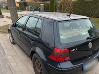 Gebraucht VW Golf IV 2001 Schwarz Kleinwagen