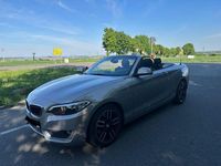 Usata BMW 220 Performance 184 CV (135 kW) 2016 Argento Cabrio