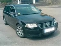 Gebraucht VW Passat Basis 101 PS (74 kW) 2003 Schwarz Kombi