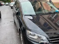 Gebraucht VW Sharan 140 PS (102 kW) 2014 Schwarz Van / Kleinbus