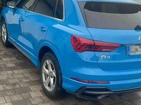 Gebraucht Audi Q3 S-Line 2018 Blau SUV